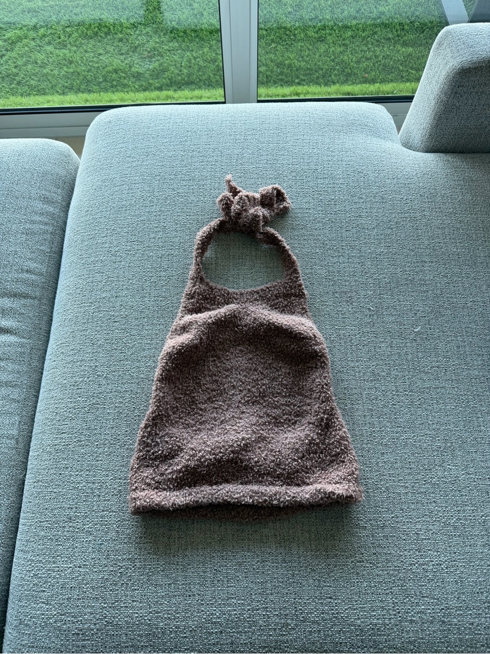 SKIMS Cozy Knit Halter Top Size L/XL